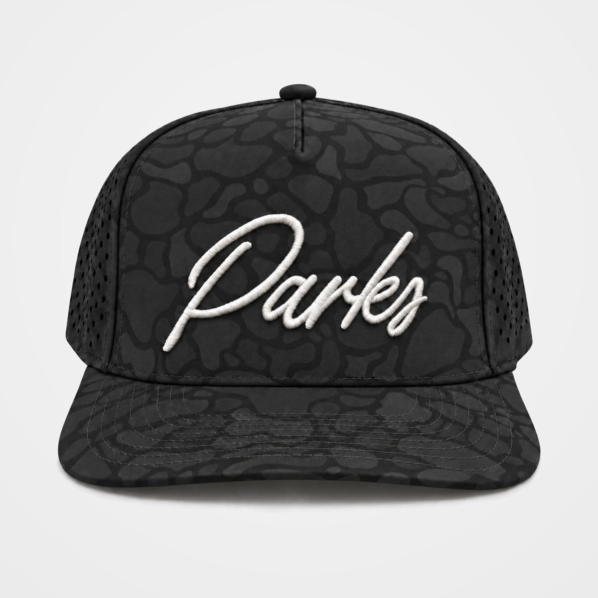 Parks Waterproof Hat - Black Camo